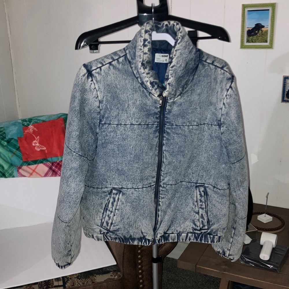 CSono Women's Blue Jean Jacket NWOT